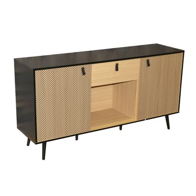 Buffet contemporain effet bois Chelsea URBAN LIVING