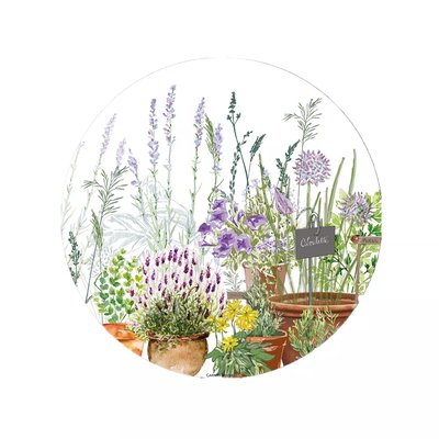 Set vinyle JARDIN AROMATIQUE GARNIER THIEBAUT