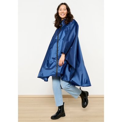 Poncho imperméable à capuche zippé LOLALIZA
