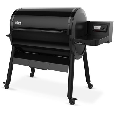 Barbecue pellet Smokefire EPX6 black sur chariot, grille haute 91x25 cm, grille basse 91x45 cm WEBER