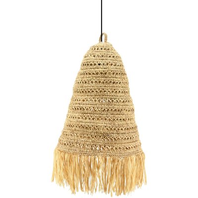 Suspension frange en raphia AUBRY GASPARD