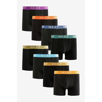 Chaussettes fraîcheur brodées, lot de 8 NEXT