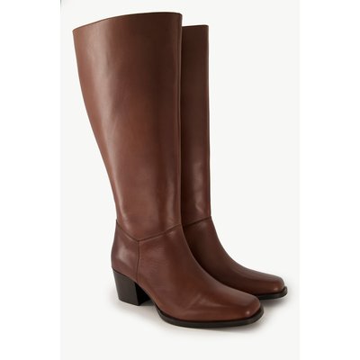 Bottes en cuir tige XXL ULLA POPKEN