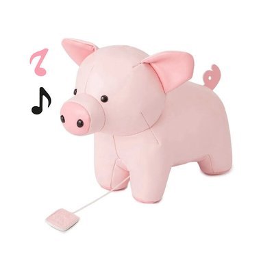Peluche Musical Leo O Porco 20Cm, Little Big Friends LITTLE BIG FRIENDS