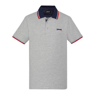 Polo en coton piqué SCHOTT