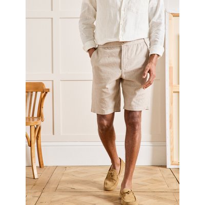 Bermuda coton lin stretch taille élastiquée CYRILLUS