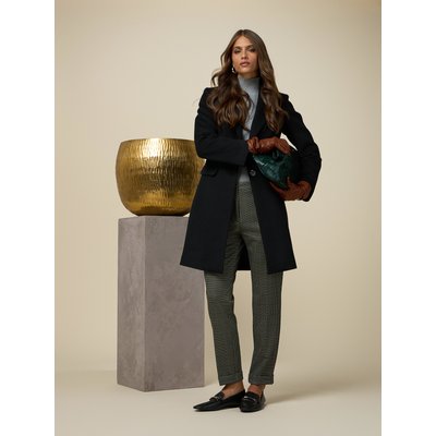 Pantalon en tissu jacquard stretch de viscose mélangée OLTRE