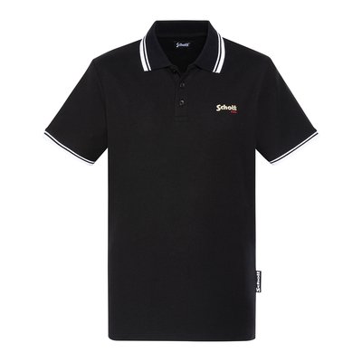 Polo en coton piqué SCHOTT
