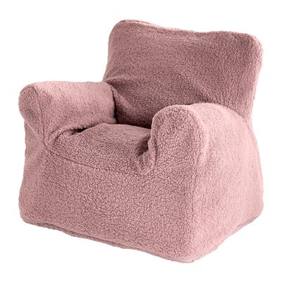 Fauteuil enfant mousse tissu bouclé XL PETITE AMELIE