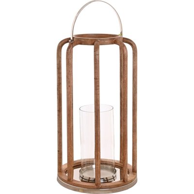 Photophore design en verre et bois pour une ambiance chaleureuse RECOLLECTION