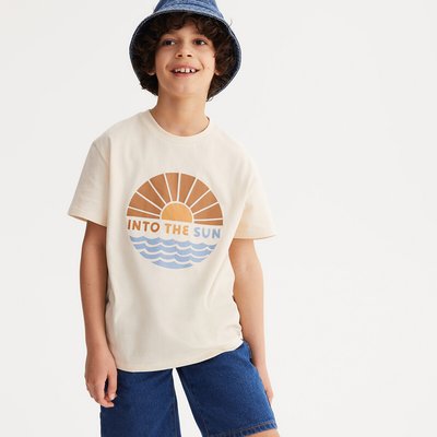 Bedrucktes T-Shirt, kurze Ärmel LA REDOUTE COLLECTIONS
