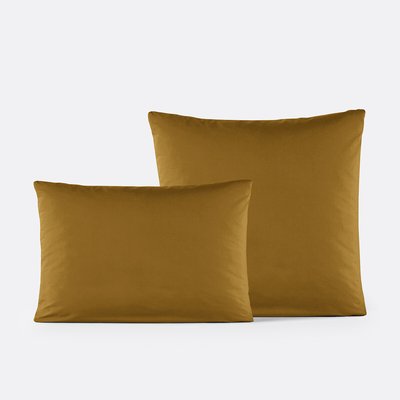Scenario Plain 100% Cotton Percale 200 Thread Count Pillowcase LA REDOUTE INTERIEURS