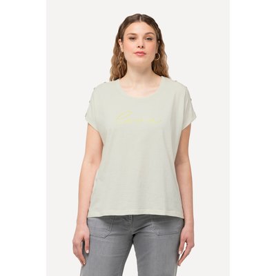 T-shirt oversized, imprimé Love. Col rond ULLA POPKEN