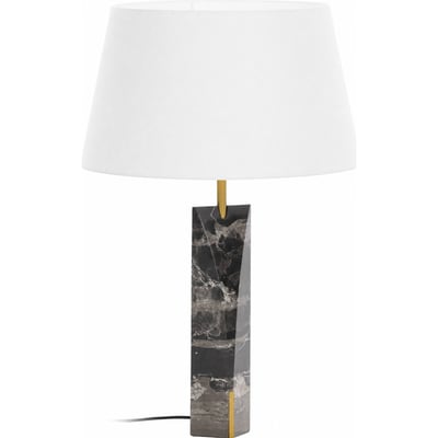 Lampe de table en marbre et laiton RECOLLECTION
