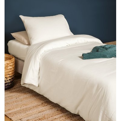 Housse de couette pour lit 1 personne PUR COTON BIO KADOLIS