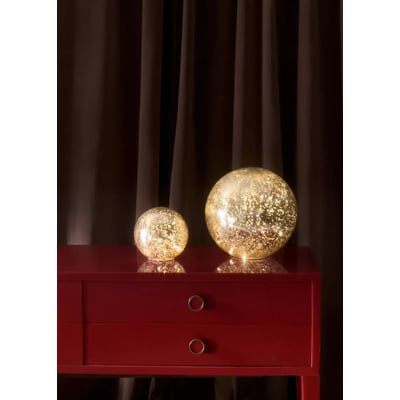 Grande boule lumineuse en verre MANGO HOME