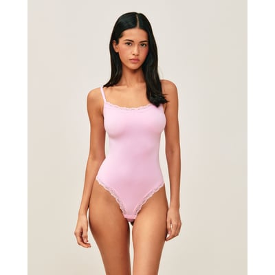 Body en microfibre et dentelle NEW SOFTIZ UNDIZ