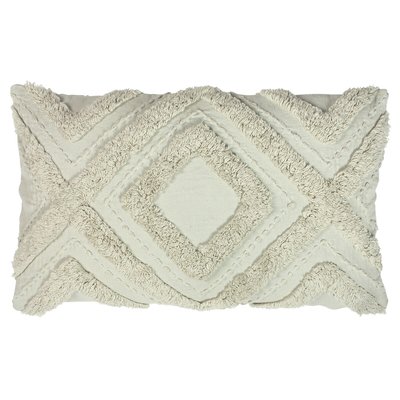 Orson Geometric Tufted Filled Cushion 30x50cm FURN.