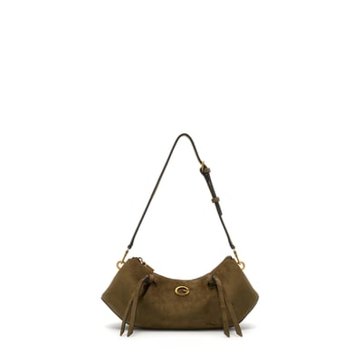 Sac À Épaule Allegra En Daim GUESS