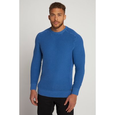 Pull à col rond et look vintage JP1880
