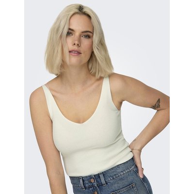 Jersey sin mangas, cuello de pico JDY