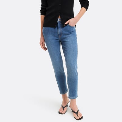 Jean slim raccourci, taille haute LA REDOUTE COLLECTIONS