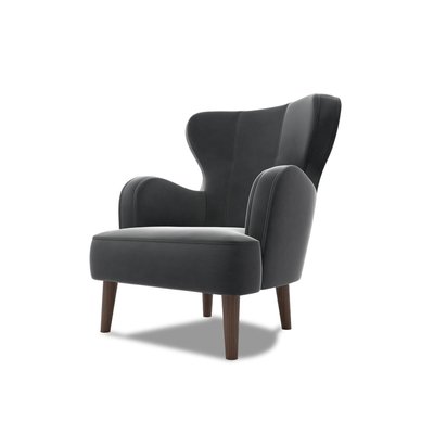 Fauteuil en Velours - JAUDY LISA DESIGN