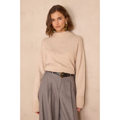 Pull col montant BEN en laine Maison 123