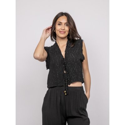 Blouse Sans Manches Smocke Ozakia DONA LISA