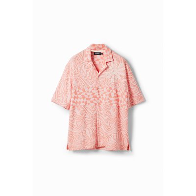 Chemise en tricot bicolore Arty. DESIGUAL