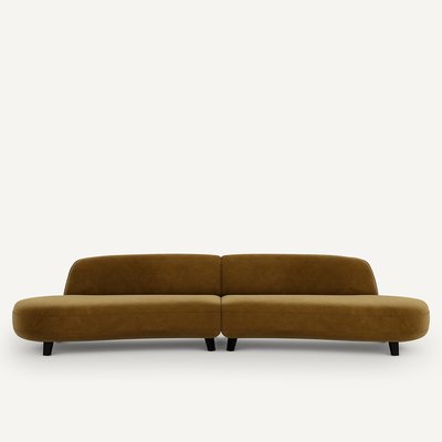 6-Sitzer-Sofa Rosebury, Samt, Design by E. Gallina AM.PM