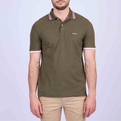 Polo à contraste MISE AU GREEN