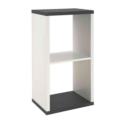Etagère 2 cases en bois TERRE DE NUIT