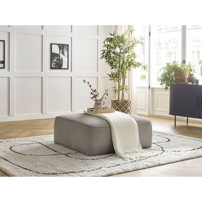 Pouf tissu texturé, LEOPOLD BOBOCHIC