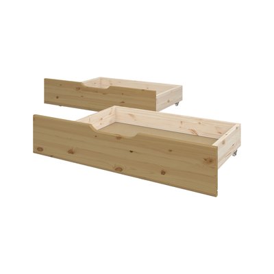 Lot de 2 tiroirs bois massif - TANIA CAMIF