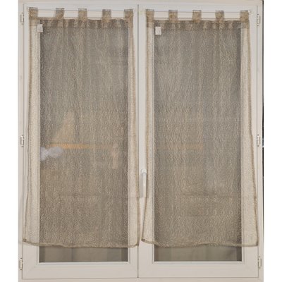 Paire de voilages en fine résille DOUCEUR D'INTÉRIEUR