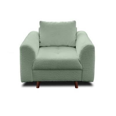 Fauteuil en Tissu bouclette - RUNE LISA DESIGN