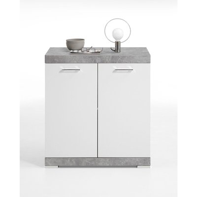 Buffet avec 2 Portes et Étagère Intérieure L80cm - Bristol CALICOSY