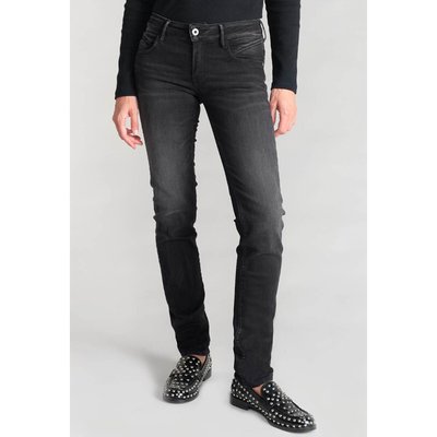 Regular Straight Jeans in Mid Rise, Length 32" LE TEMPS DES CERISES