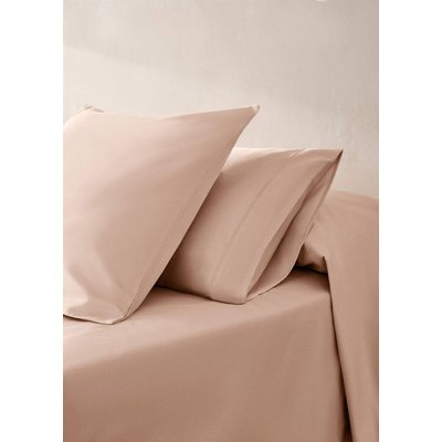 Deux taies d’oreiller coton satin 600 fils 60x60 cm MANGO HOME