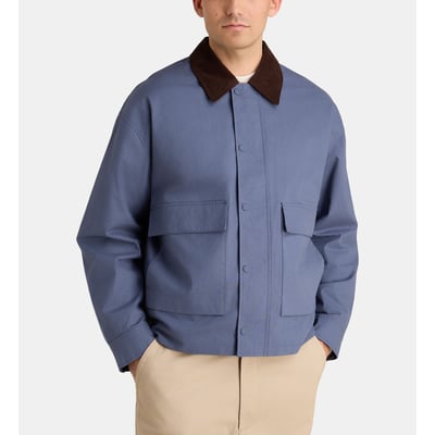 Blouson droit rarbo en coton déperlant GALERIES LAFAYETTE