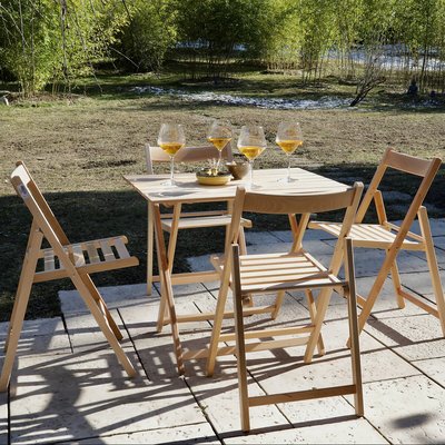 Klapptisch aus massivem Buchenholz EUROPE & NATURE 