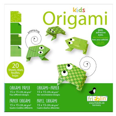 Kids Origami - Grenouille FRIDOLIN