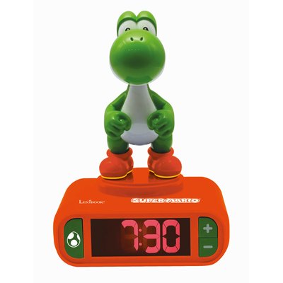 Réveil avec veilleuse Yoshi 3D LEXIBOOK