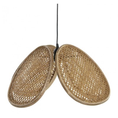 Suspension Rotin Naturel - 50x50x25cm WADIGA