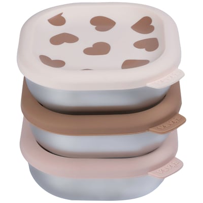 Boites repas inox multi-usage micro-ondables BEABA