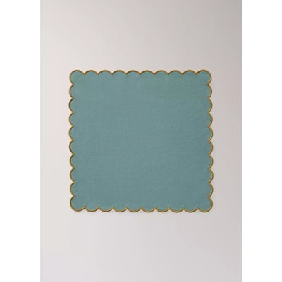 Lot de 2 serviettes de table coton MANGO HOME
