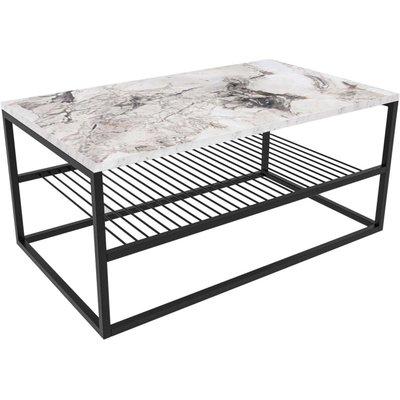 Table basse en aggloméré et métal Asude HANAH HOME