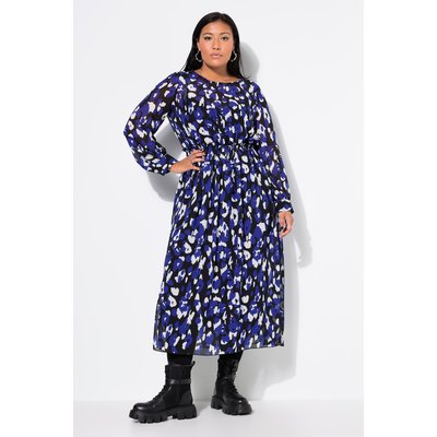 Robe maxi à imprimé léopard coloré. Coupe STUDIO UNTOLD