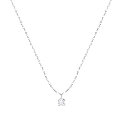 Collier en argent 925 et oxyde de zirconium CLEOR